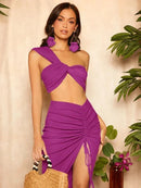 Conjunto Saia e Top Bijouxss - Ref: